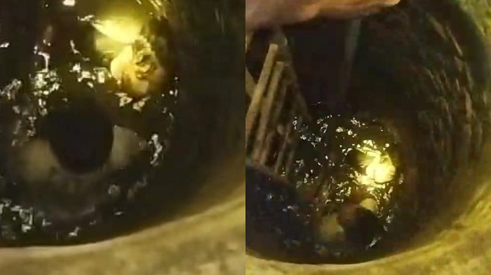MA, 20, seorang pemuda asal Kecamatan Mojoagung, Jombang nekat menceburkan diri ke dalam sumur sedalam 4 meter di belakang rumahnya Jumat (4/7) malam.