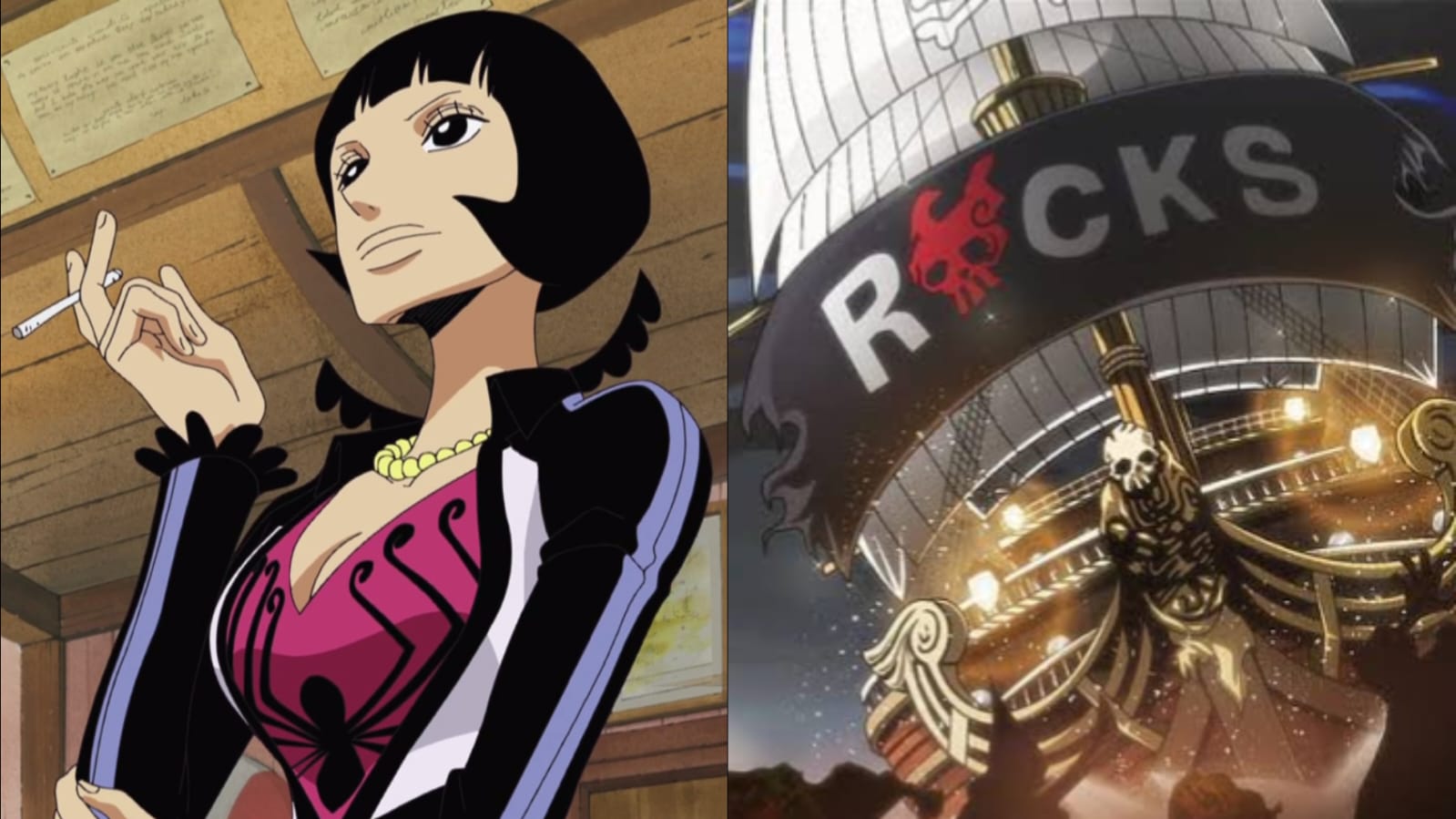 Shakky dan kapal bajak laut Rocks yang jadi pusat pembahasan di Manga One Piece 1157