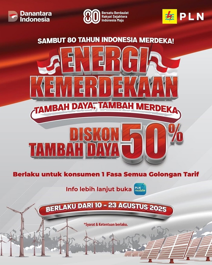 Poster Tambah daya PLN