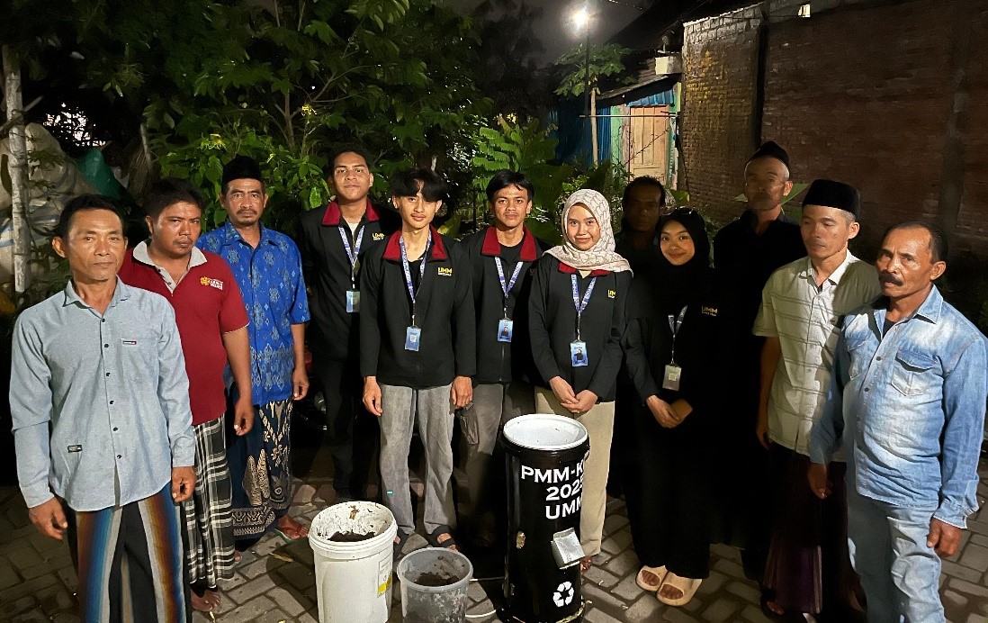 Mahasiswa Universitas Muhammadiyah Malang (UMM) melaksanakan kegiatan PMM KKN di Dusun Sumberwinong, Desa Banjardowo, Kecamatan Kabupaten Jombang Senin (11/8) lalu.