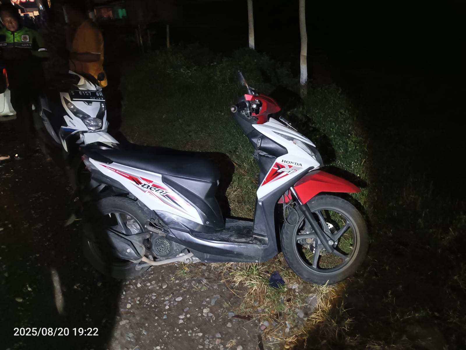 Motor milik korban tewas akibat kecelakaan di Ngoro, Jombang