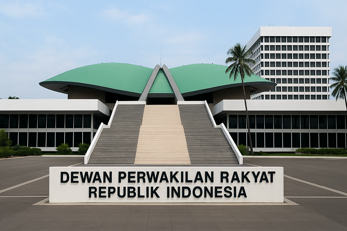 Ilustrasi gedung DPR (ai)
