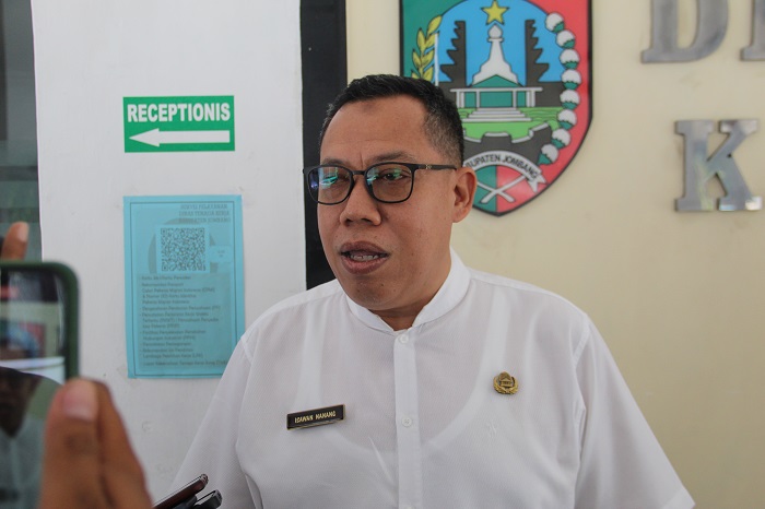 Kepala Disnaker Jombang, Isawan Nanang Risdiyanto