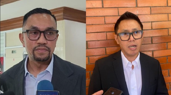 Ahmad Sahroni dan Eko Patrio
