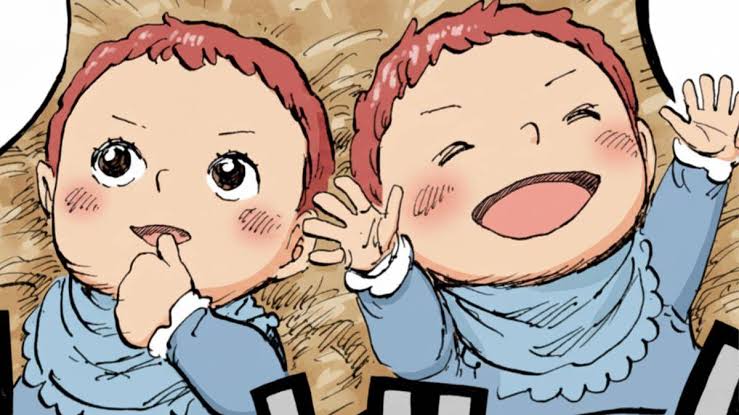 Bayi Shanks dan Shamrock di Manga One Piece 1160