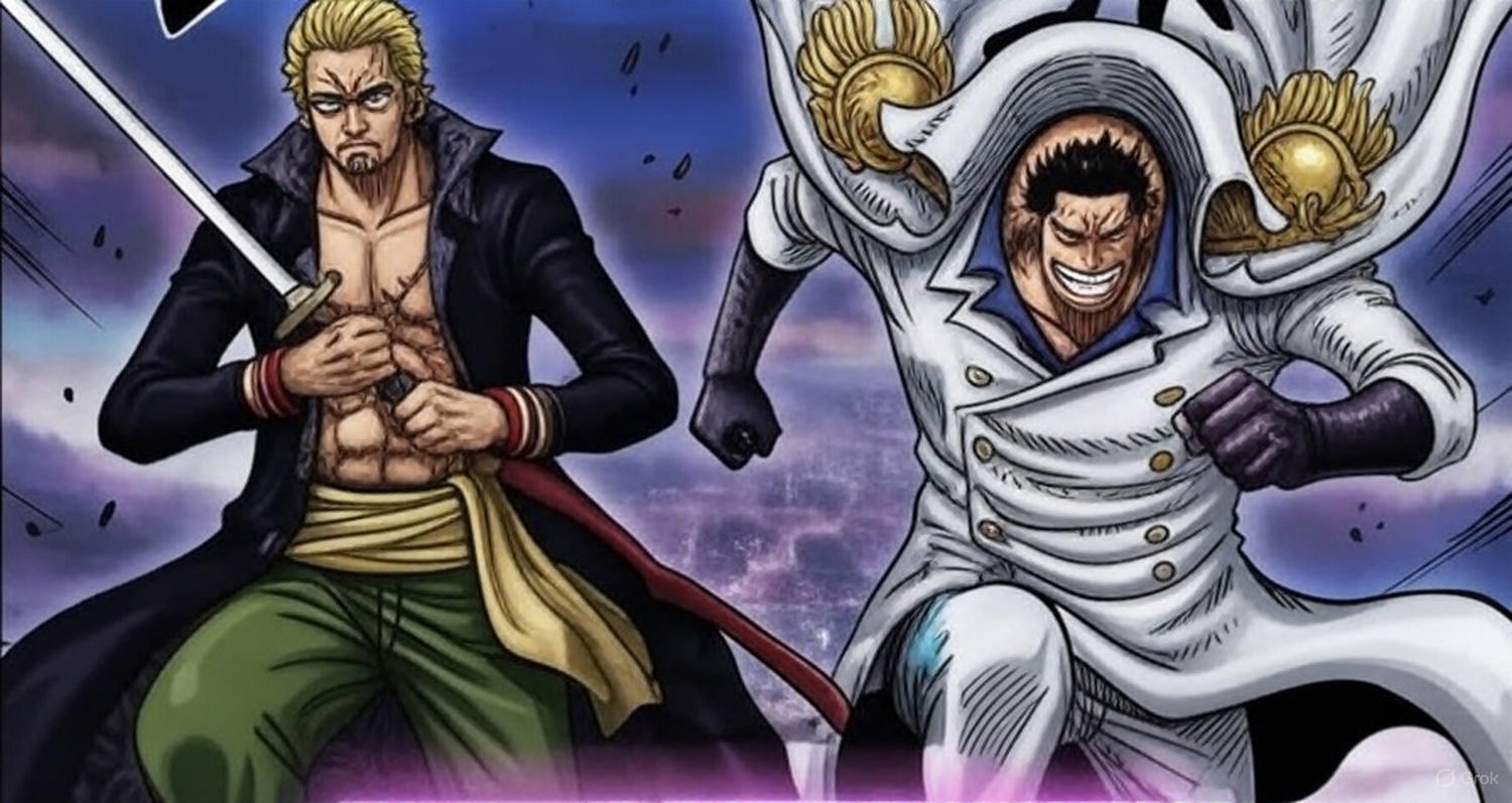 Serangan Mematikan Garp hingga Penyelamatan Romantis Shakky oleh Rayleigh di God Valley