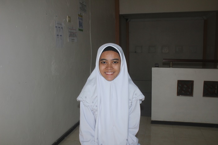 Salma Rikhadatul Aisy, Kelas XI E MA Salafiyah Syafiiyah Tebuireng