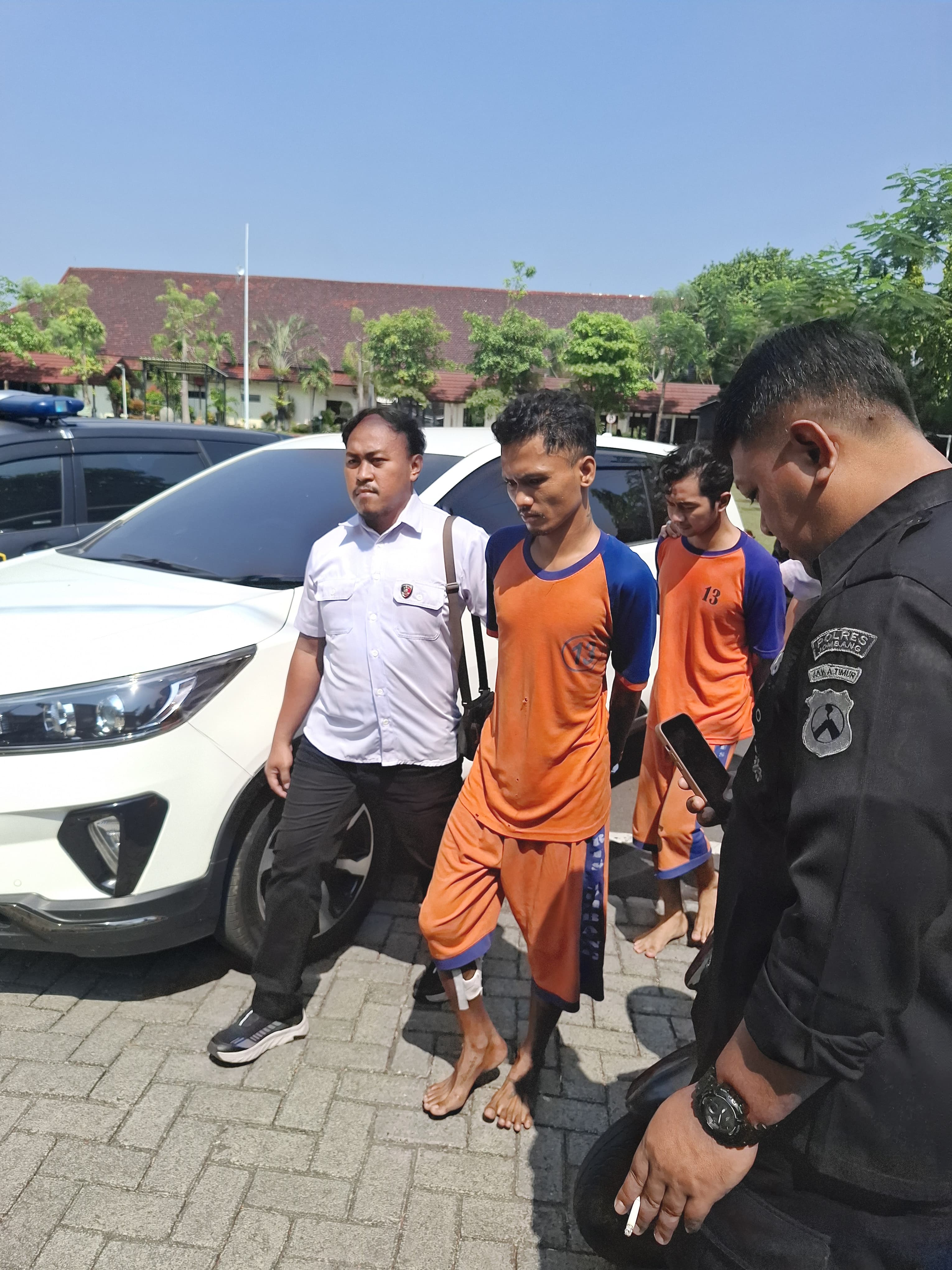 Satu pelaku curanmor ditembak polisi di kaki karena melawan saat ditangkap