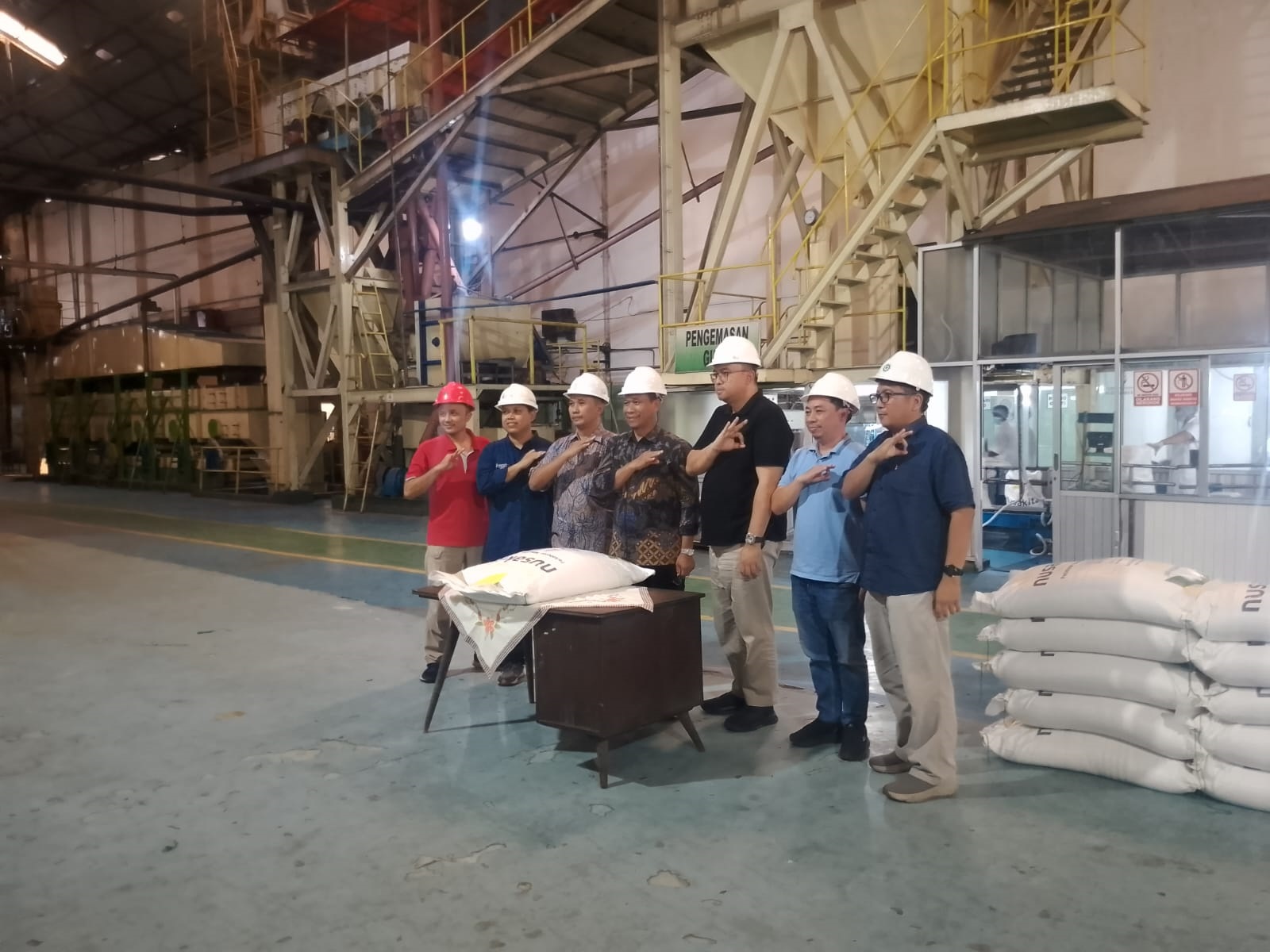 General Manajer PG Djombang Baru, Adisolech Wicaksono A ST usai pembukaan musim giling 2025