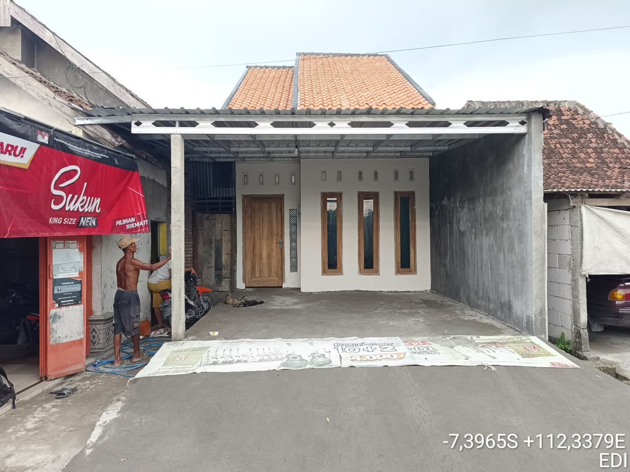 LAYAK HUNI: Pembangunan RTLH yang dibangun Dinas Perkim Jombang untuk masyarakat Jombang melalui APBD reguler.