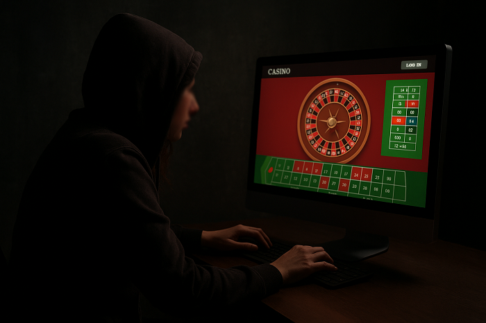 Ilustrasi judi online(ai)