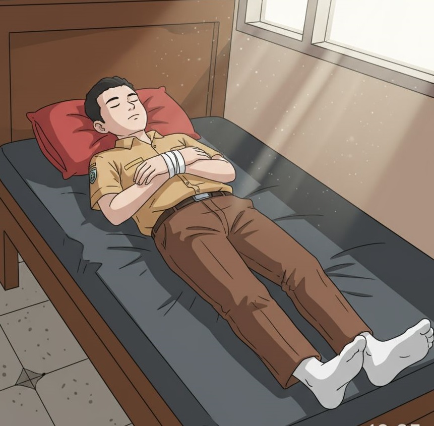 Ilustrasi siswa meninggal dunia di sekolah