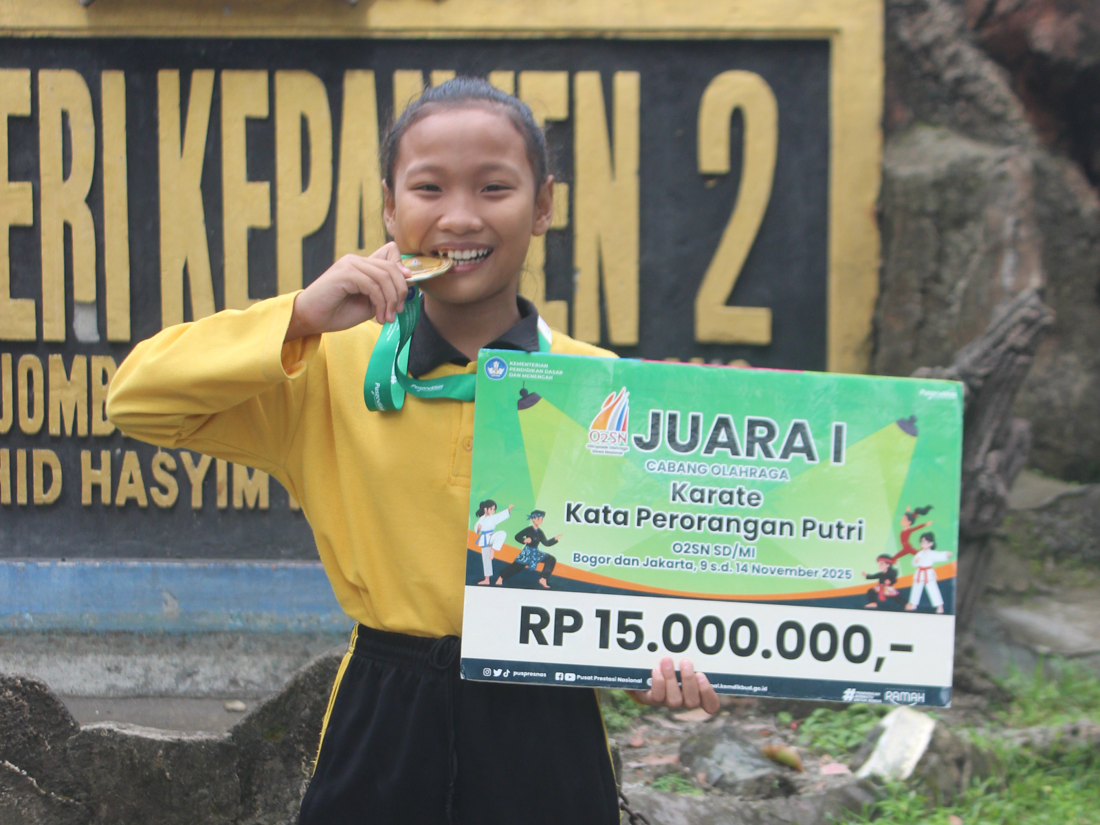 Ghea Qumairah Prameswari Sekar Kinanthi Siswa SDN Kepanjen 2