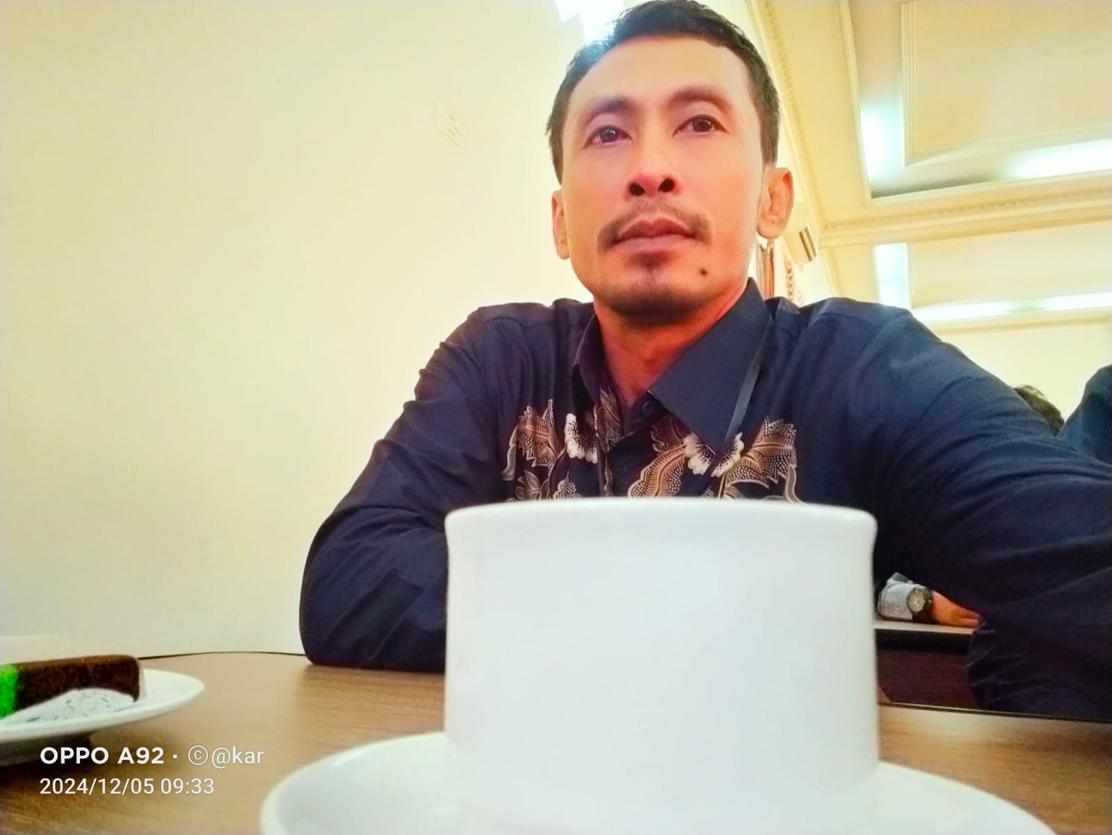 Guru di SMAN Kabuh Karyono SPd