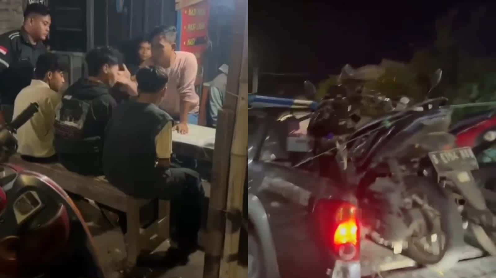 Puluhan remaja bermotor kembali membuat onar di Dusun Sugihwaras, Desa Bandung, Kecamatan Diwek, Jombang Jumat (28/11) dini hari.