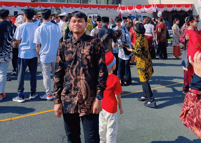 Ilham Kurniawan, pemuda asal Dusun Kwaron RT 4 RW 2, Desa Kwaron, Kecamatan Diwek, merantau jauh hingga ke Negeri Sakura