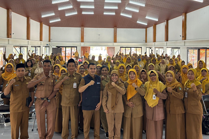Pelaksanaan pelatihan pemanfaaran digital sebagai kerangka pembelajaran mendalam.