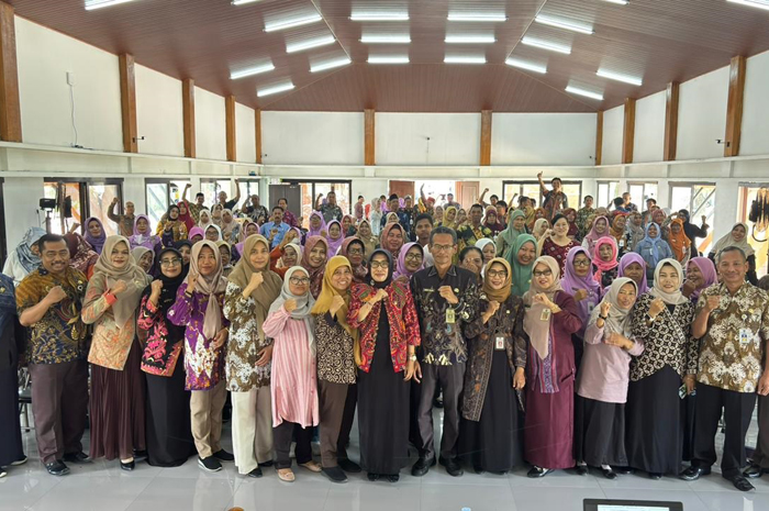 Pembinaan kepala sekolah di Aula Terbuka yang digelar Dinas P dan K Jombang