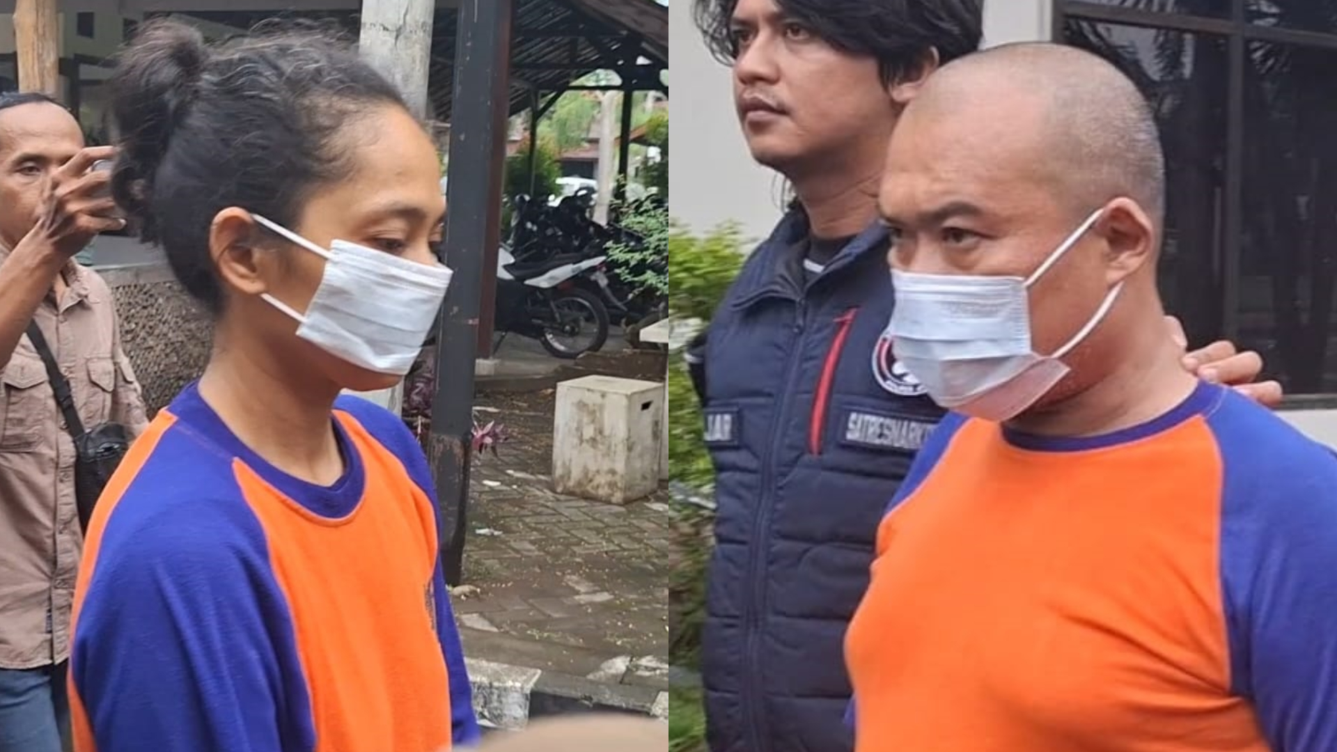 Pasutri ini jadi otak dan penyandang dana pengembangan greenhouse ganja di Jombang