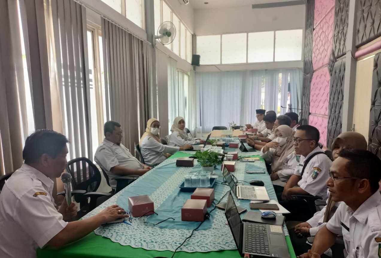 Penyusunan BOSPD di Kantor Dinas Pendidikan dan Kebudayaan Kabupaten Jombang.