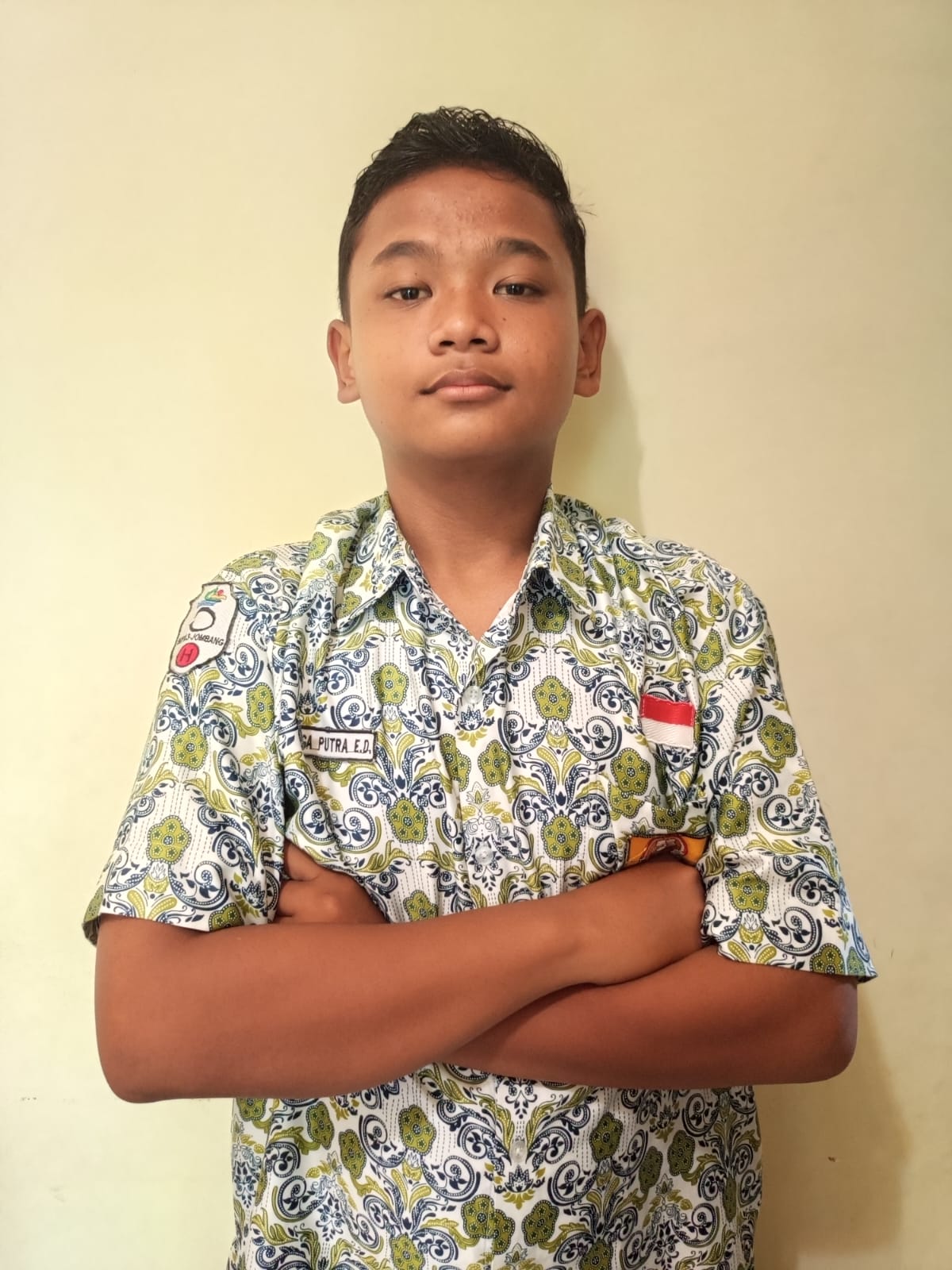 Bangga Putra Elang Dewanata siswa SMPN 3 Jombang