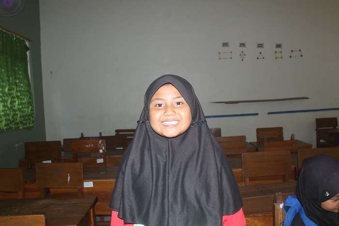 Alisa Zafira Nur Efendi Kelas VI Laksamana Barbarosa SDI Tebuireng Ir Seodigno Kesamben