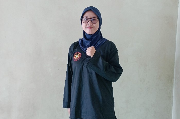 Maratus Sholikhah, Kasir Perumdam Tirta Kencana Area Bareng