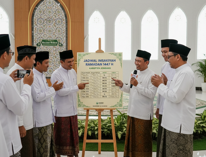ilustrasi Jadwal Imsakiyah Kabupaten Jombang/ai