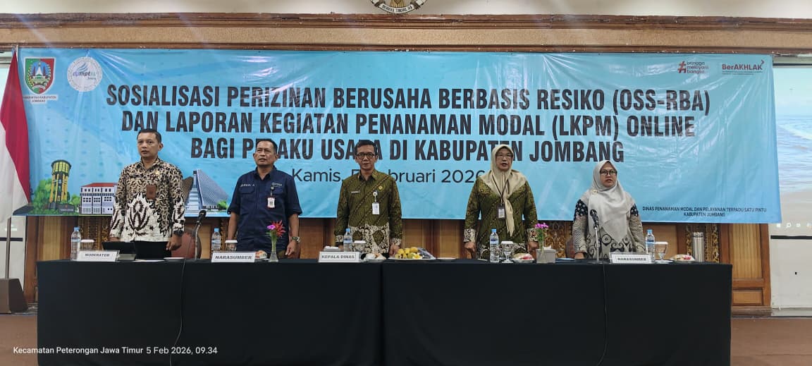   TEROBOSAN: DPMTSP menggelar sosialisasi OSS RBA.  &nbsp;