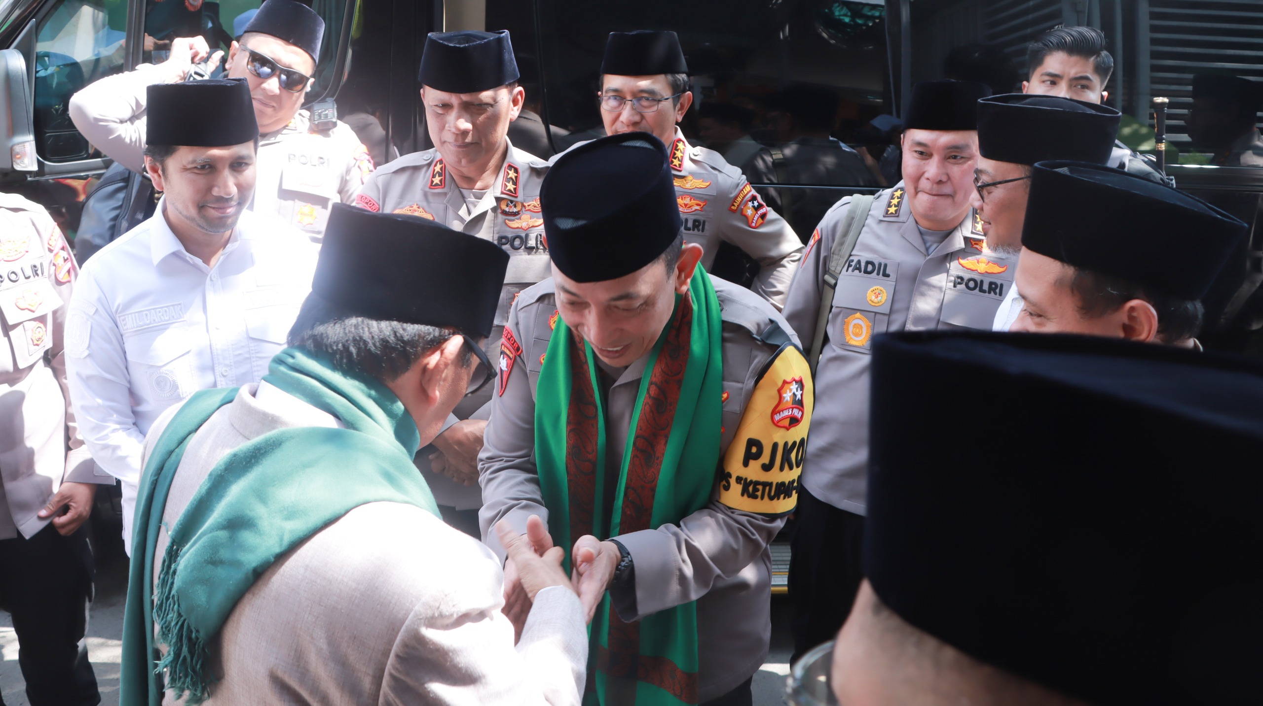   &nbsp;  SILATURAHMI: Kapolri Jenderal Pol Listyo Sigit Prabowo melakukan kunjungan Safari Ramadan ke Pondok Pesantren Bahrul Ulum Tambakberas di Kabupaten Jombag