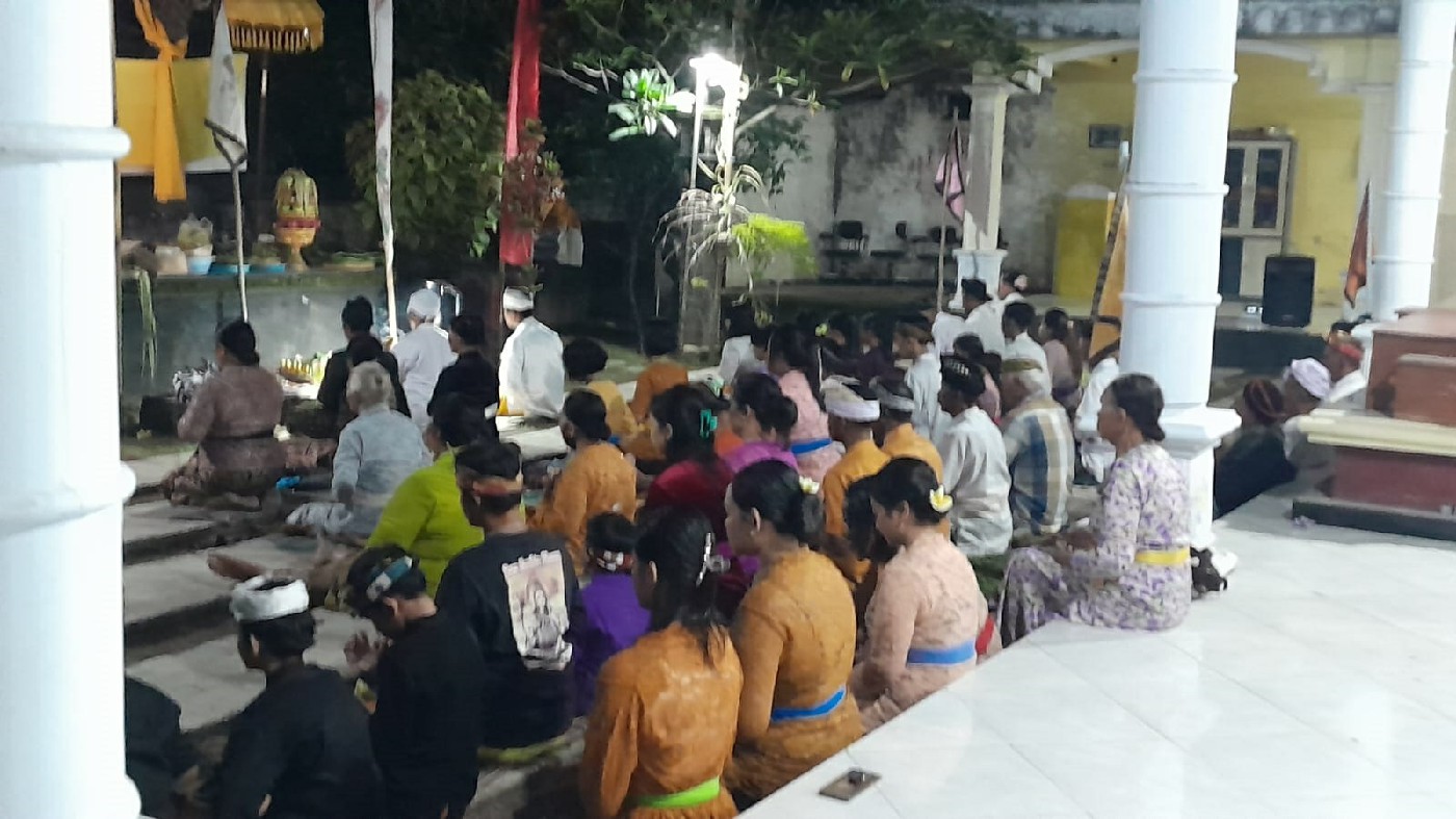Peringatan Hari Raya Nyepi di Dusun Ngepeh, Desa Rejoagung, Kecamatan Ngoro, berlangsung penuh toleransi