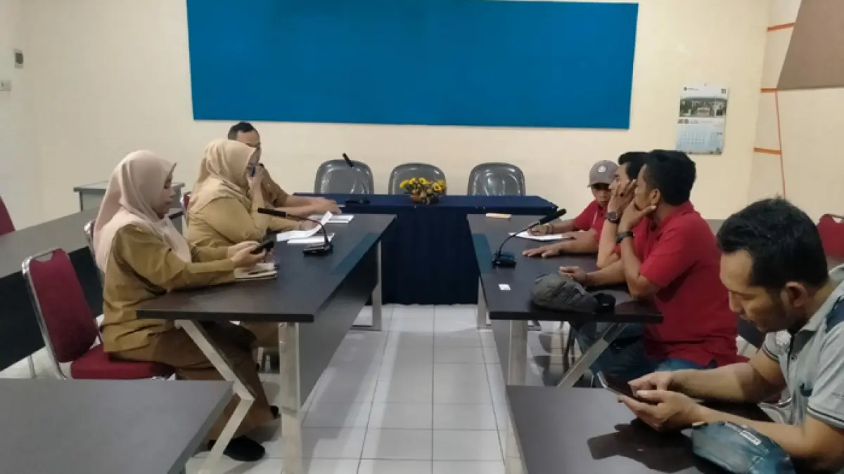 AUDIENSI: SBPJ mengikuti agenda pengumpulan bahan dan keterangan dari SBPJ, Senin (16/3) lalu. 

