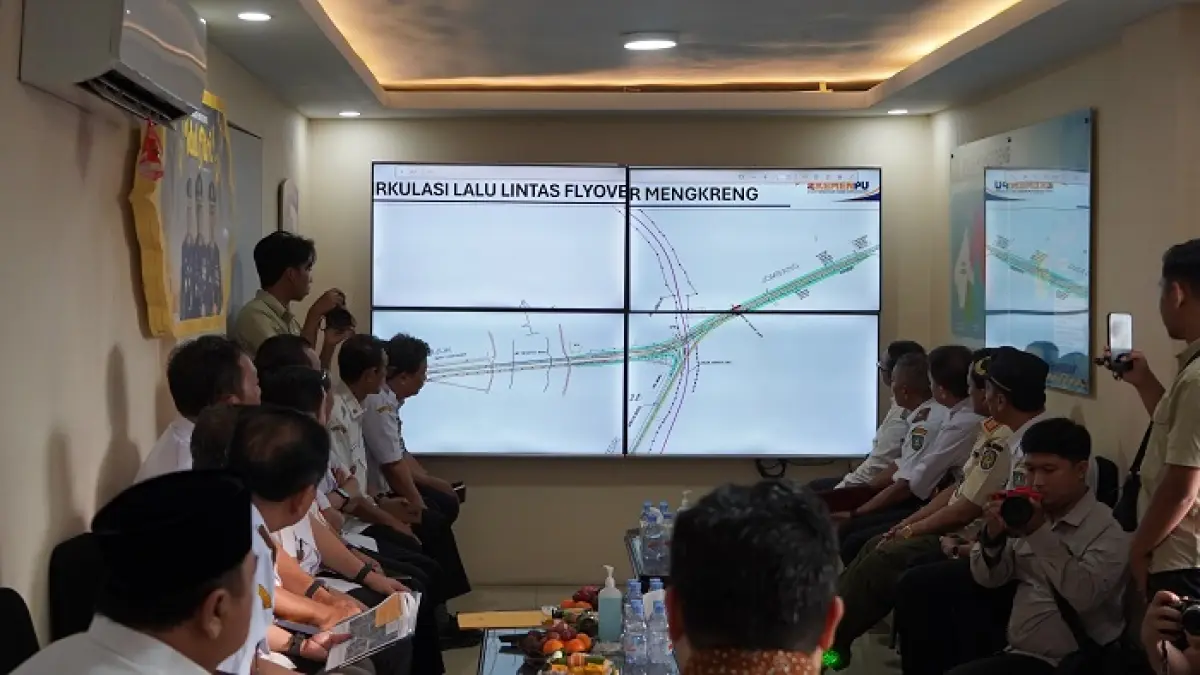 Rapat koordinasi pembahasan usulan flyover simpang mengkreng Rabu (8/4)