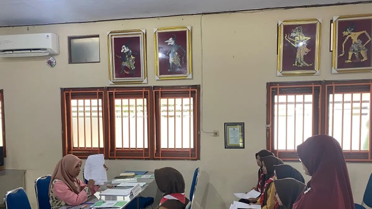 LANCAR: Pelaksanaan seleksi penerimaan murid baru di SMAN Jogoroto 2025.