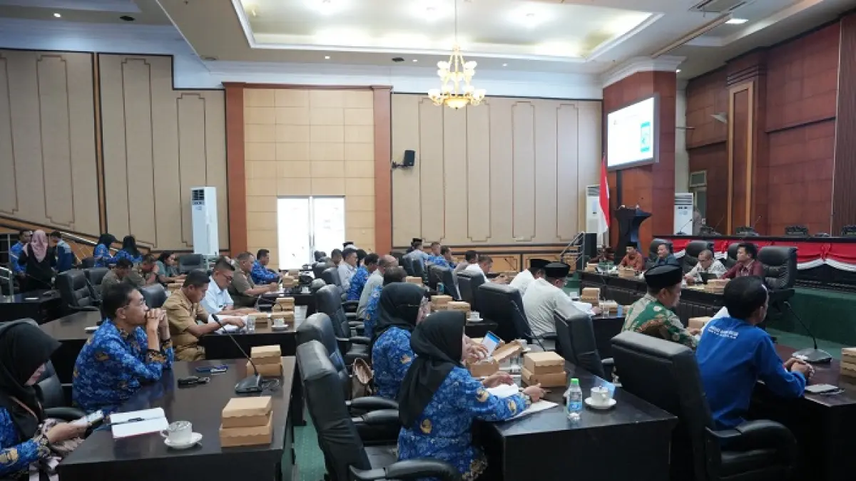 DIBAHAS: Bapemperda DPRD Jombang mulai membahas Raperda Trantibumlinmas Senin (28/4)