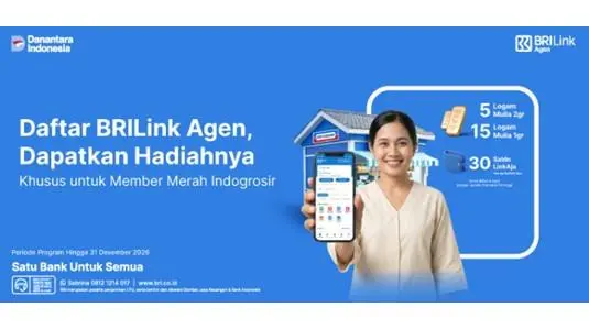 PT Bank Rakyat Indonesia (Persero) Tbk atau BRI terus memperkuat ekosistem keagenan