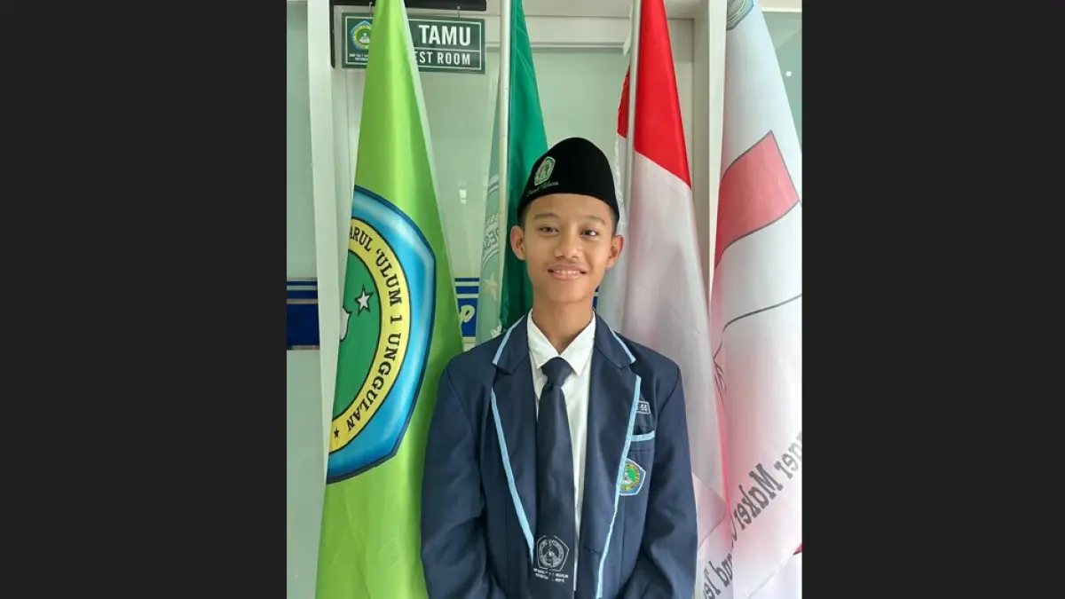  Hamizan Fahid Rizki, Siswa SMP Darul Ulum 1 Peterongan