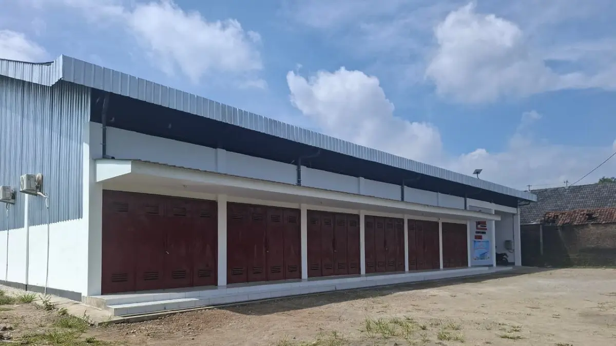KDKMP Mojongapit yang menjadi lokasi tuan rumah peresmian KDKMP di Jombang, tutup Senin (18/5).