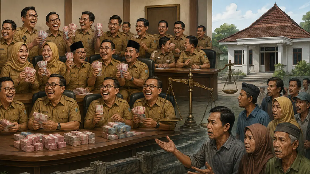 ilustrasi ASN rangkap jabatan BPD
