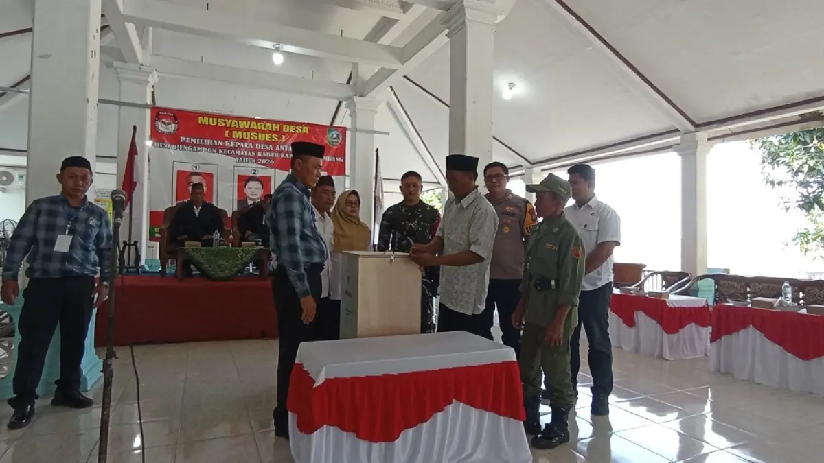 KDAW Desa Pengampon Kecamatan Kabuh berlangsung lancar