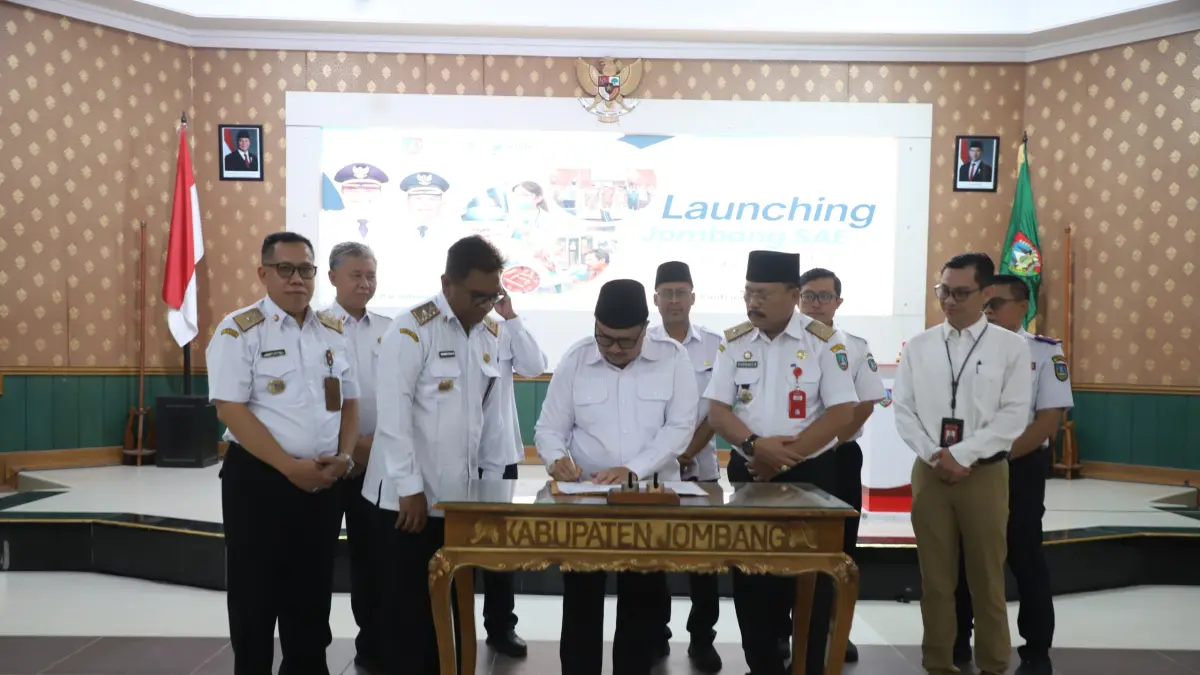 Bupati Jombang Launching Jombang SAE