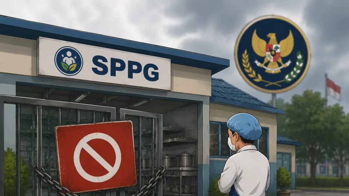Ilustrasi SPPG disuspend