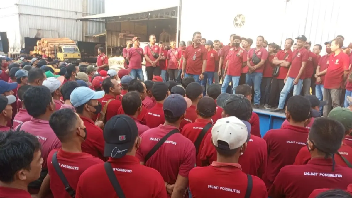 1.000 Lebih Pekerja Plywood Terancam PHK