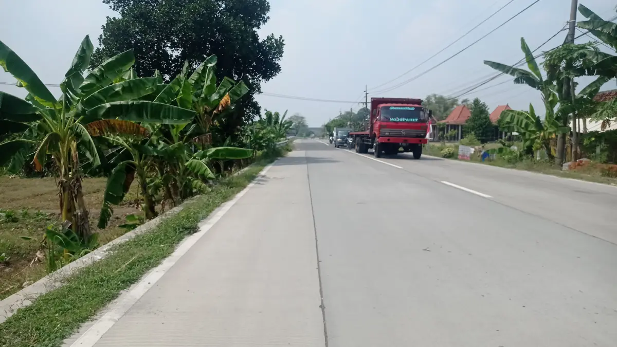 lokasi pembangunan PJU Kabuh Tapen 