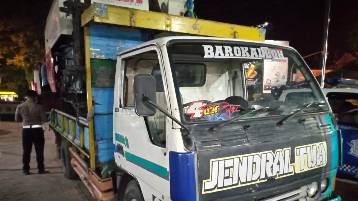 Kecelakaan maut terjadi di Jalan Raya Dusun Losari, Desa Kedungpapar, Kecamatan Sumobito, Jombang, Rabu (8/7).