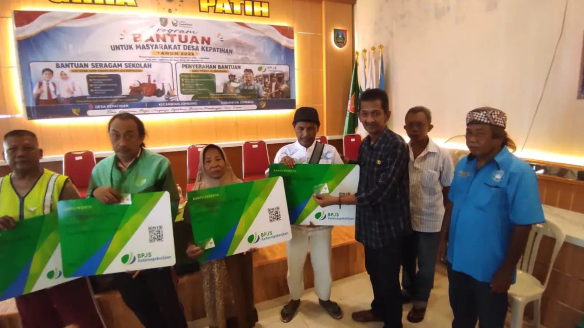Pemerintah Desa (Pemdes) Kepatihan, Kecamatan Jombang, mengalokasikan Dana Desa untuk program yang menyasar sektor pendidikan dan perlindungan sosial