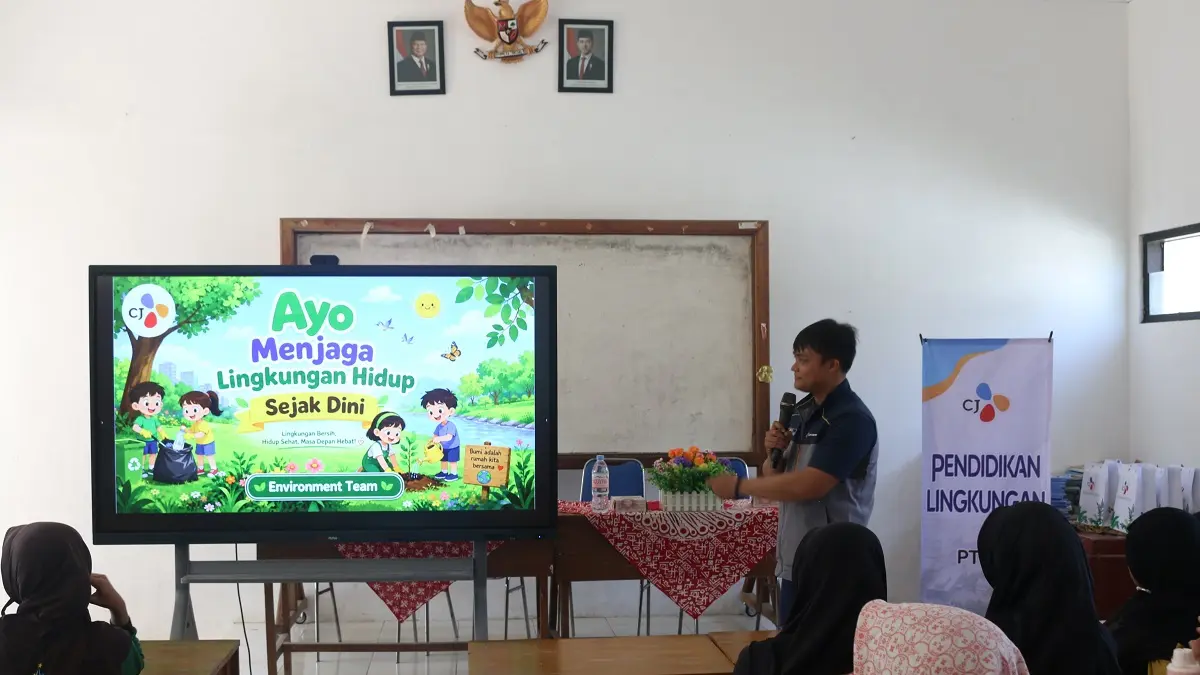 PT CJI Jombang Tanamkan Kepedulian Lingkungan Sejak Dini Lewat CJI Goes To School