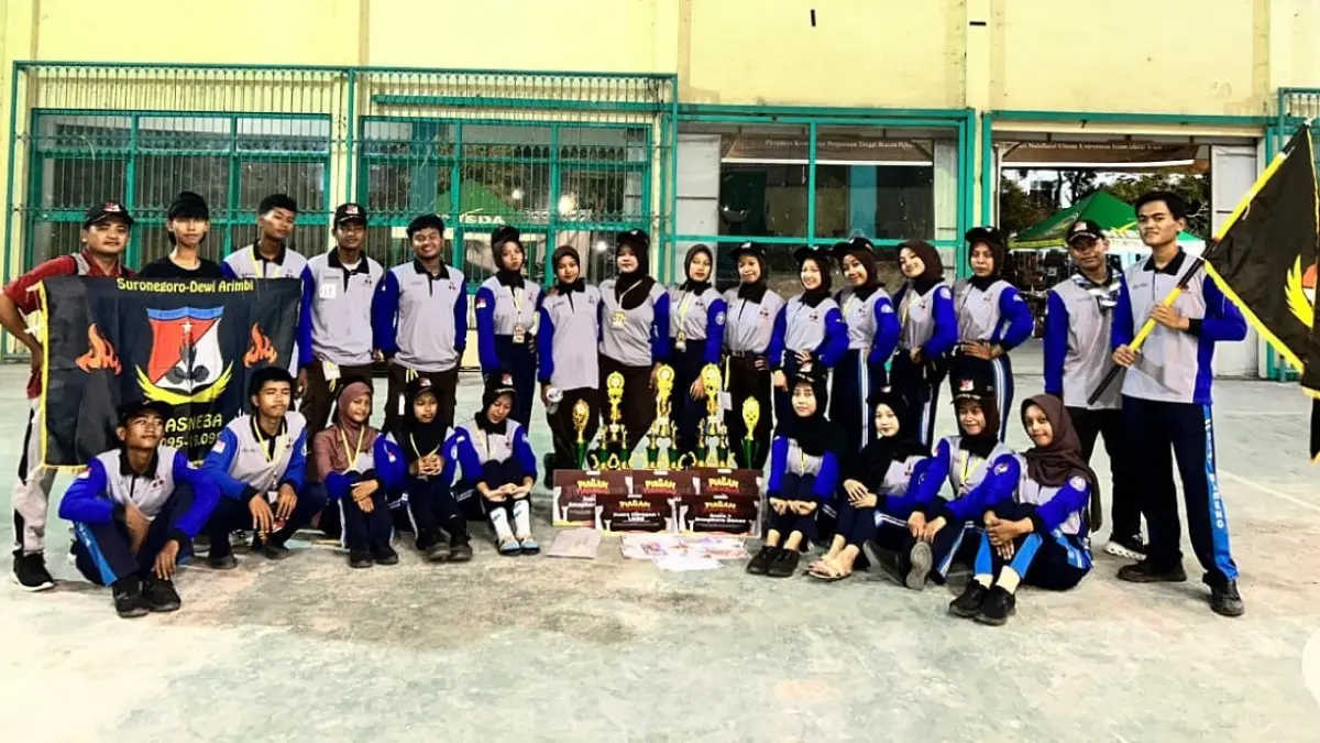 Siswa siswi SMAN Bareng yang berprestasi