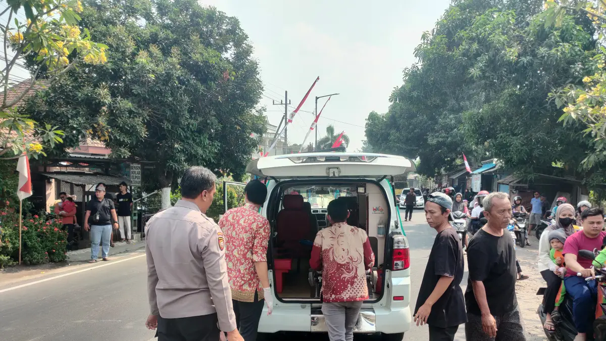 Kecelakaan maut terjadi di Jalur Provinsi Jombang-Kediri Desa Cukir, Kecamatan Diwek, Sabtu (8/8). 