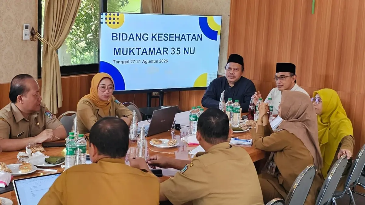 MUSYAWARAH: Koordinator Bidang Kesehatan Panitia Muktamar ke-35 NU, DR. dr HM Zulfikar As